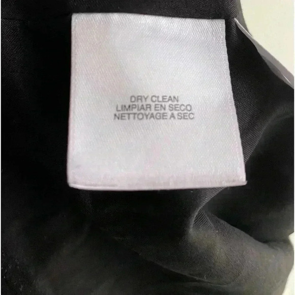 Anne Klein Black Dress Size 10 Midi Fit and Flare Cap Sleeve A Line Zipper Back - Picture 6 of 10